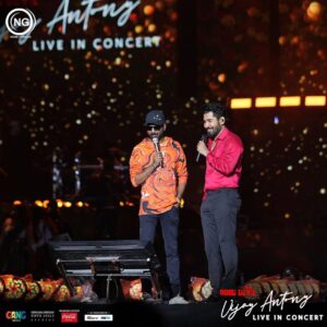 Ma Ka Pa Anand Instagram - Super fun day with @vijayantony
