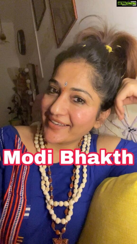 Madhavi Latha Instagram - Modi haters u can happily Hate him i dnt mind , am forever Fan of him #proudpm #modifan #modibhakth #namoindia #powerfulleader