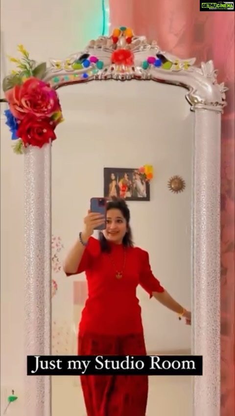 Madhavi Latha Instagram - My studio room #studioroom #shootplace #happyplace #madhavilthapeace #peace #myplacemyworld
