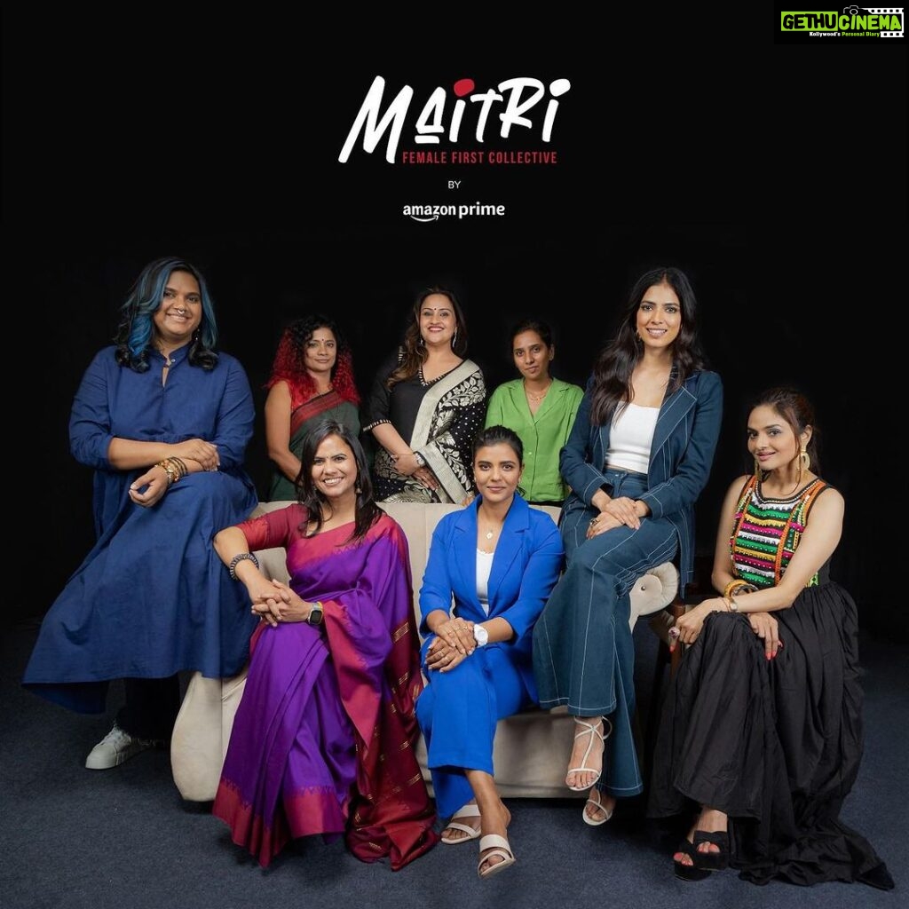 Madhoo Instagram - Don't miss the new, exciting session of #MaitriFemaleFirstCollective, where real conversations about female representation in cinema, and the stories that connect us all unfold! Catch us on the latest session of @maitriprimevideo on their YT channel today! aparnapurohit @smritikiran @whatiswat #ReshmaGhatala @aishwaryarajessh @malavikamohanan_ @yamini.yagnamurthy #MaitriByPrimeVideo #WomenSupportingWomen #BreakingBarriers London, United Kingdom