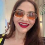 Madhoo Instagram – My first visit to #jioworlddrive @tirabeauty @beauty.by.bie Mumbai, Maharashtra