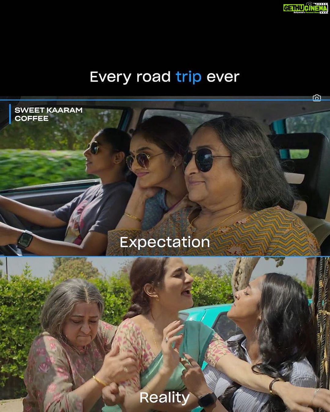 Madhoo Instagram - From expectation to reality, this trip has a new twist at every turn 🚙✨ #SweetKaaramCoffee, watch now! @primevideoin #ReshmaGhatala #Lakshmi @santhybee #VamsiKrishna @liontoothsocial @bejoynambiar @krishnafilmmaker @whatiswat @manju.mohan83 #GovindVasantha @sharmishta.roy #KrishnanVasant @viraj2singh @remydalai @ekalakhani #PraveenAnthony @srinivasbhuvan @thinkmusicofficial @siva_ananth @mr_makhija #KavinBabu @_balasuresh @dev.in.the.gram @alexx_onell @ayeshakapur @danixycode @karthiknetha_official @gbalaji @valentino_suren @alagiakoothan @g_man4ever_official @vinithramenon @krishnaramkumar @anita.nuthakki