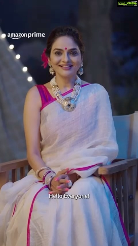 Madhoo Instagram - @primevideoin #sweetkaaramcoffee #trailer RELEASING TOMW ❤️❤️❤️❤️💜💜💜💜🙏💜 @santhybee #laxmi #madhoo first release on prime video 💜💜💜