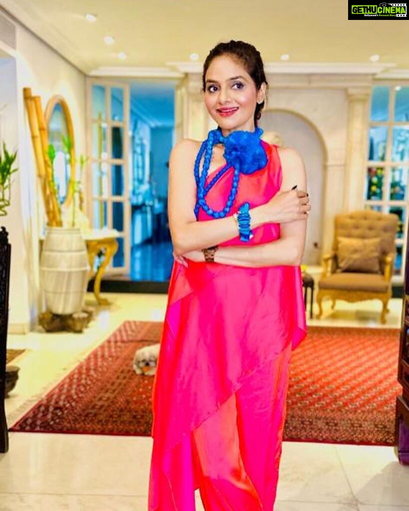 Madhoo Instagram - My dearest puja now I call u MS TOKI DOKI I AM SO PROUD OF HOW STARTED AND WHERE YPU ARE NOW. Truly inspiring I wish you that only ho forward with your great creativity and beautiful colourful joy ride. I loved myself in toki doki Booth B 14 Insta; @tokidoki_bypuja https://instagram.com/imc_ladieswing?igshid=OGQ5ZDc2ODk2ZA== @pujasatyendalal Mumbai, Maharashtra