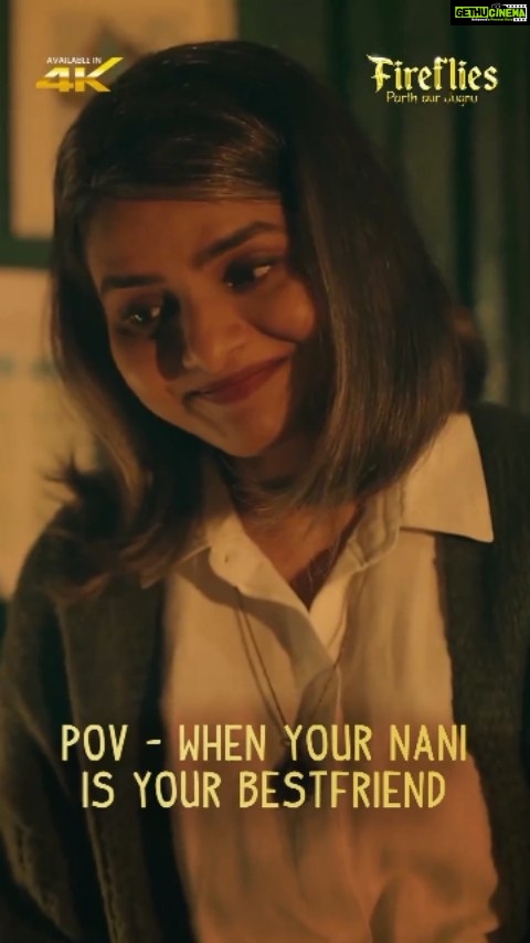Madhoo Instagram - Life would have been so difficult without Nani and her intriguing kahaani😍 Share your favourite memories with your Nani in the comments below. . . #FirefliesParthAurJugnu #FirefliesOnZee5 #NaniKiKahaani #Memories #POV #BestFriend