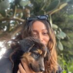 Madhurima Roy Instagram - Little su-paw star on set 🐾✨