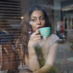 Madhurima Roy Instagram - To bean or not to bean ☕️💭 .. So fun collaborating on this one @the_little_lens @accessorizeindiaofficial .. #accessorizeindia #collaborationpost #coffeeshopcorners #instadaily #photoshootideas Birdsong - The Organic Cafe