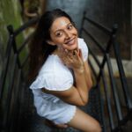Madhurima Roy Instagram - Feeling so brave wearing white this monsoon #2 ⛈ .. Lensed by @the_little_lens Bandra