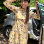 Madhurima Tuli Instagram - Love this new outfit by @ambraee_ 💛💛 #yellow #love #sun #indianwear