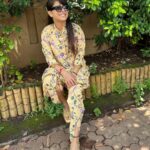 Madhurima Tuli Instagram - Love this new outfit by @ambraee_ 💛💛 #yellow #love #sun #indianwear