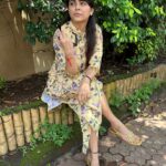 Madhurima Tuli Instagram - Love this new outfit by @ambraee_ 💛💛 #yellow #love #sun #indianwear