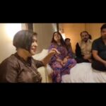 Madhushree Instagram – Celebrating one and only nightingale #latamangeshkar ji,s birthday with swamiji #omatheakk  and friends . #music  #songs  #happybirthday  #film #priyamalik  #nancy