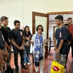 Madhushree Instagram - Very #interesting #Interaction with #NIT #students #trichy .. #great #darshan #rangaswamytemple the biggest #temple in the world. #lordvishnu #brihadeeshwaratemple , #lordship #tanjavurbigtemple .thanks to #chanchalsonii #sohamkumardash #festember