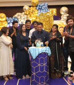 Madhushree Instagram - Thanks to #shetamilnakshathramawards2023  #manikandan  for #mallipoo , also attended the birthday celebration of #drisharikganesh. #prabhudeva  #jayamravi and many more