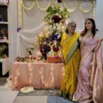 Madirakshi Mundle Instagram - I must have done something incredible in my previous life to have you as my mother-in-law, the most wonderful mother one can ever ask for. Thank you for your amazing unconditional love, care, food, all the laughter, and many more memories we will continue to create❤️ May you be blessed with good health always. Love u Mummmieee ❤️ Happy birthday mom-in-law! 🎂 🥮 🍥 🥞 🧁 🍰