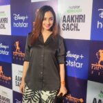 Madirakshi Mundle Instagram – Success party of the web series *Aakhri Sach* streaming on @disneyplushotstar
@teamgolecha
