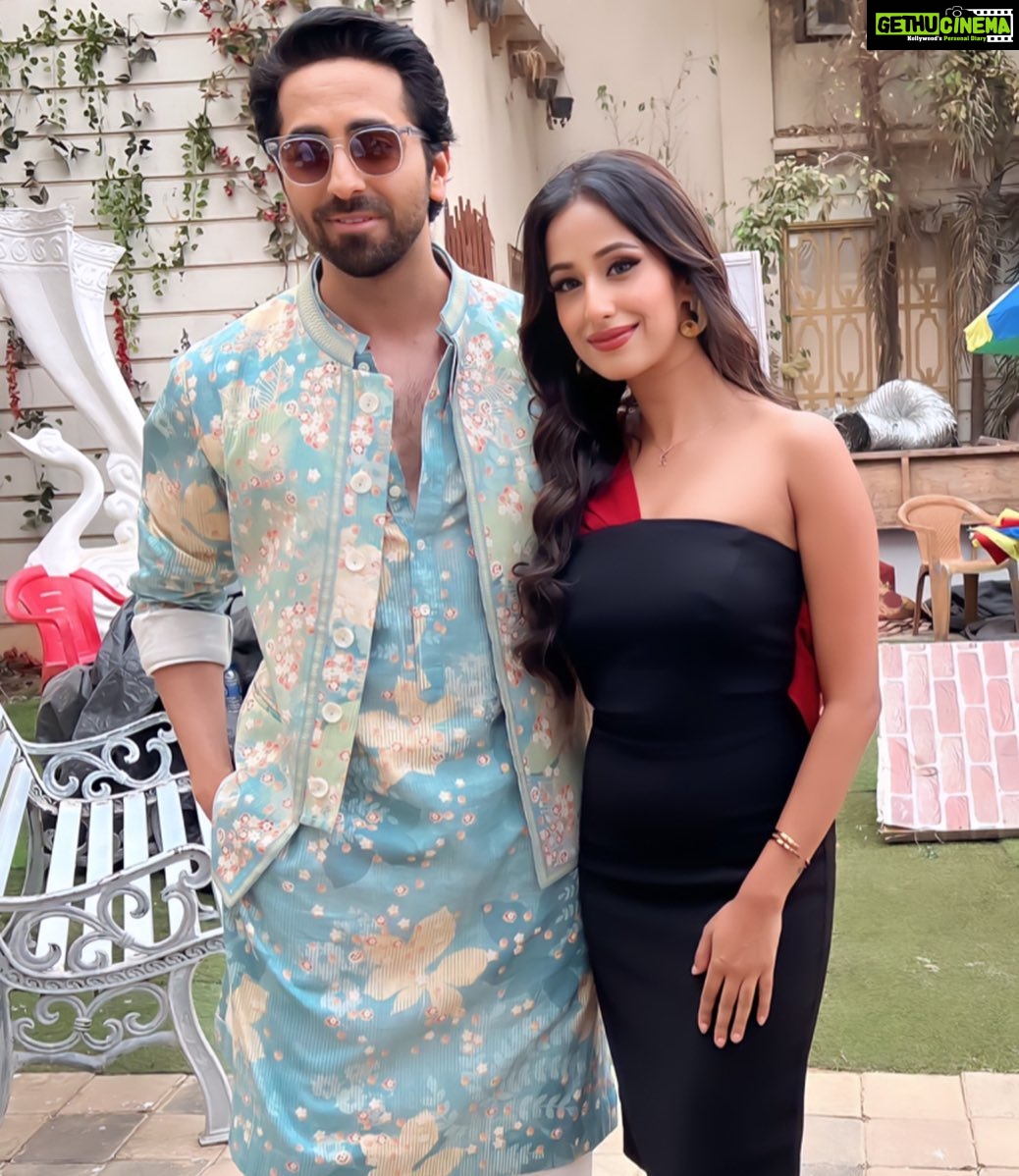Maera Mishra Instagram - Wish you All The Best for Dreamgirl 2. I am sure you guys will kill it. 🧿🦋 @ayushmannk @ananyapanday @balajimotionpictures @ektarkapoor @shobha9168 @zeetv @zee5shows