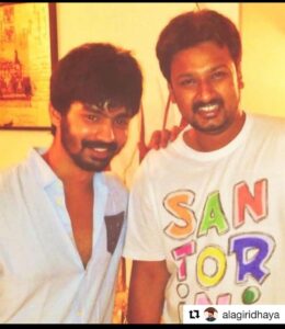 Mahat Raghavendra Instagram - @alagiridhaya Thala You're definitely one of the nicest and purest souls I've come across. Truly blessed to have a friend like you. Thank you for standing by me and believing in me no matter what. 

I wish you nothing but the best. I'm sure the universe will send you every great thing that you deserve. Here's wishing you a year full of love, laughter and great memories! 
Happy birthday #Thala 🥳
love you forever 🤗❤️