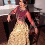 Mahek Chahal Instagram – Dreaming with my eyes wide open . 

Outfit  by @priyachhabriadesigns