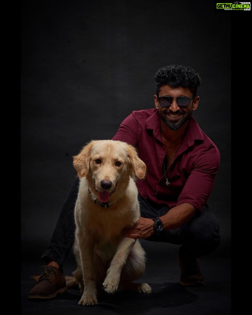 Mahendran Instagram - “Happy 1st Barkday to my fur-ever son @mroscar29 ! 🐾 Your unconditional love fills my heart with joy every day🧿🤞. Here’s to many more years of tail-wagging happiness together💕!Dadda loves u sooo much ❤️💯 #HBDOscar #oscar #Mahendran #maheoscar Thank you so much @elan_cinemo bro 📸 Studio @njstudios_7159 na 😘 India