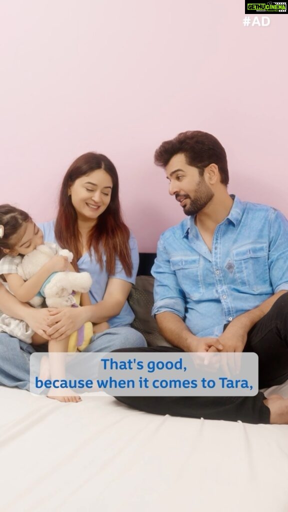 Mahhi Vij Instagram - From the moment Tara entered our lives, we knew we had to give her the best care and for that, we had to be double sure about all our choices. Choosing the right baby care products was a top priority, and through all my research, we found, Johnson’s baby was the right choice for Tara, to help protect her from Day 1, because they are made with only baby safe ingredients. Their Top to Toe bath and No More Tears Shampoo are gentle on her delicate skin, and their unique No More Tears formula helps protects her delicate eyes, making bath time fun! Introduce only baby safe ingredients to your baby’s world with @johnsonsbabyindia products and create unforgettable moments with your baby! #johnsonsbaby #johnsons #PromisePehlePalSe #ProtectfromDay1 #OnlyBabySafeIngredients #Johnsonspromise #babycare #babygirl #babyshampoo #baby #babybodywash #surshiv #jaybhanushali #ad Mumbai, Maharashtra