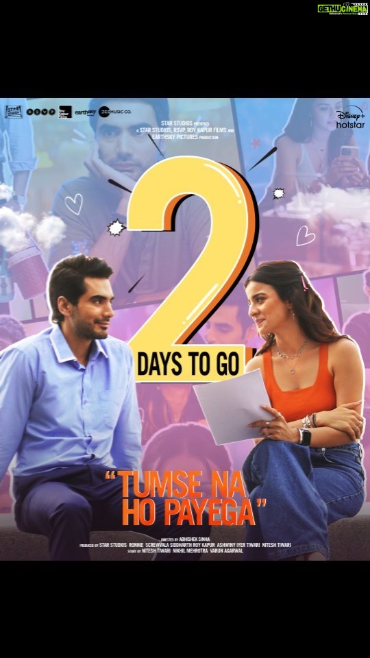 Mahima Makwana Instagram - An answer awaits for everyone who said #TumseNaHoPayega, only 2 days to go!💪🏻🤩 #TumseNaHoPayega streaming from 29th Sept on @disneyplushotstar #TumseNaHoPayegaOnHotstar @ishwaksingh @mahima_makwana @gauravpandey7697 @ghuggss @karanjotwani @abhislens #SiddharthRoyKapur @ronnie.screwvala @niteshtiwari22 @ashwinyiyertiwari @malvika25 @starstudios @rsvpmovies @earthskynotes @Mehrotranikhil @varun760