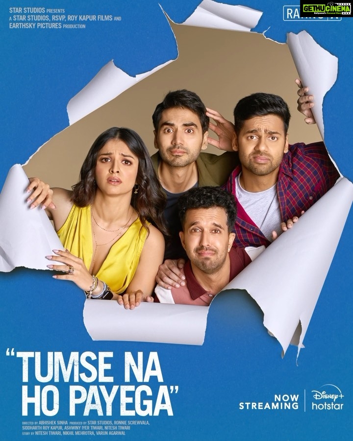 Mahima Makwana Instagram - Logon ke savaal nahi rukenge, aur inke sapno ki udaan bhi 💯 #TumseNaHoPayega now streaming. #TumseNaHoPayegaOnHotstar @ishwaksingh @mahima_makwana @gauravpandey7697 @ghuggss @KaranJotwani @abhislens #SiddharthRoyKapur @ronnie.screwvala @ashwinyiyertiwari @niteshtiwari22 @starstudios @rsvpmovies @Roykapurfilms @earthskynotes @zeemusiccompany