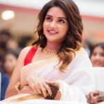 Mahima Nambiar Instagram - Trailer launch of Chandramukhi 2❤️ #chandramukhi2 #trailerlaunch #keralavibes #keralasaree Chennai, India