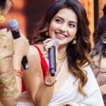 Mahima Nambiar Instagram - Trailer launch of Chandramukhi 2❤️ #chandramukhi2 #trailerlaunch #keralavibes #keralasaree Chennai, India