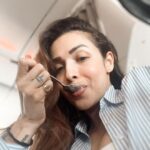 Malaika Arora Instagram - Up, up and #getAWAY #GetAWayOnVistara✈️#srikhand