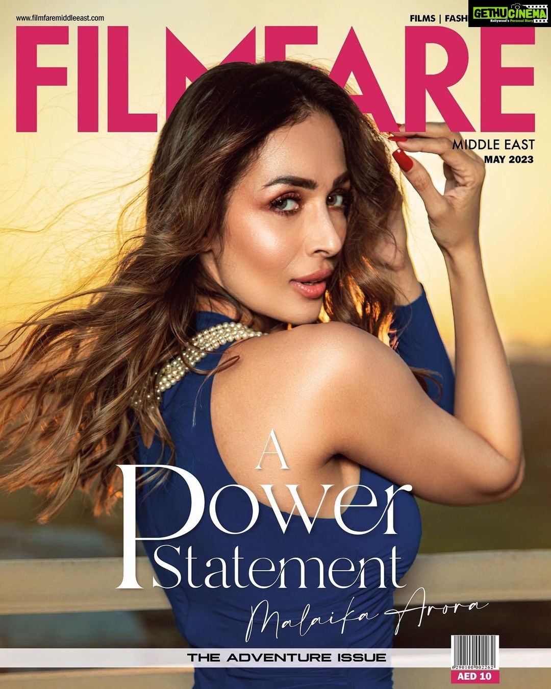 Malaika Arora Instagram - “I firmly believe in ‘you do you’ policy. Do what you believe in…” Fiercely independent and unapologetically herself, meet our May Cover Star Malaika Arora! The glam-goddess sets temperatures soaring and heartbeats racing each time she graces the screens, but there’s so much more to this stunning diva than just being a screen-scorcher! An entertainer par excellence and a super-successful entrepreneur – she packs in a punch in all her roles. In an exclusive interview with our Editor Aakanksha Naval-Shetye, the stunning Malaika Arora gets candid about redefining norms and living on her own terms in all things life and love! Read our Cover Story and much more in the May Adventure Issue of Filmfare Middle East! Interview by : @aakankshanaval_aksn Photographer : @altaswir03 Makeup : @meghnabutanihairandmakeup Hair : @hairstylist_madhav2.0 Styling : @manekaharisinghani Outfit : @clubllondon Neckpiece : @sunita_shekhawat_jaipur Bag : @ahikozaofficial Heels : @louboutinworld Assistant stylist : Chintan Shah Cover design : @iamitcreates . . . . #filmfareme #ffme #filmfaremiddleeast #malaikaarora #coverstar #coverstory #cover #exclusive #magazine #bollywood #fitness #star #yoga #interview #powerstatement #adventureissue #ffmecoverstar #ffmemayissue #may #filmfaremiddleeastmagazine #glamgoddess #coverlaunch #bollywoodstar