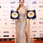 Malaika Arora Instagram - From being considered as a fashion icon to now being recognised as one of Asia's greatest leaders... This fills my heart with nothing but gratitude. I feel extremely proud as well as humbled to be receiving this award in the presence of world dignitaries gathered under one roof for @asaione_magazine in Bangkok. Thank you for the recognition and an amazing evening. A heartfelt congratulations to all the winners.