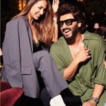 Malaika Arora Instagram - Ur smile n laughter r infectious @arjunkapoor ❤️ #ursmilebrightensmyday