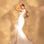 Malaika Arora Instagram - Sunday🤍🤍. Gown by : @gauravguptaofficial Styled by :@manekaharisinghani Makeup by : @simone.hairandmakeup Hair by : @hairstylist_madhav2.0 Shot by : @apoorvmauryaphotography