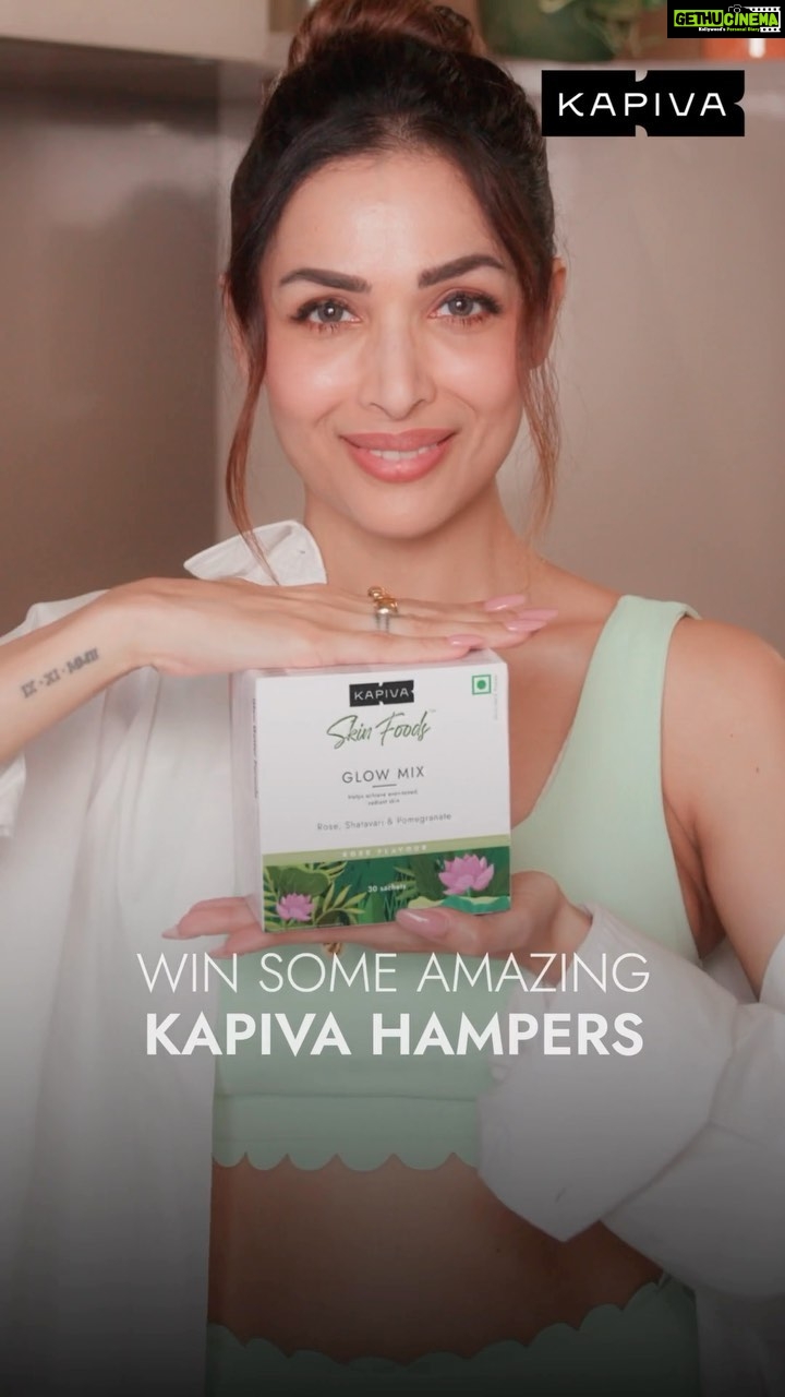 Malaika Arora Instagram - π£ CONTEST ALERT! π£ We have unlocked the secret to @malaikaaroraofficial glowing skin and now you can get it too! β¨π«πππ»ββοΈ All you need to do is answer 3 questions coming your way in the next few posts and get a chance to win amazing Kapiva hampers! πΏππππ»ββοΈ Follow @kapiva_official and stay tuned! #SkinKaSahiFood #SkinKaSahiFoodContest #contestgiveaway #contestalerts #GiveawayAlert #GiveawayContest #giveawayalertindia #giveaway #GiveawayIndia #contestalertindia #skinfoods #kapiva #kapivaskinfoodsglowmix #naturalingredients #ayurvedicingredients #ayurvediclifestyle #ayurvedicproduct #ayurveda #skincare #skincaretips #collagen #glutathione #hyaluronicacid #skinsupplement #ayurvedicskincare #reelsinstagram #trendingaudio #trendingreels