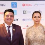Malaika Arora Instagram - From being considered as a fashion icon to now being recognised as one of Asia's greatest leaders... This fills my heart with nothing but gratitude. I feel extremely proud as well as humbled to be receiving this award in the presence of world dignitaries gathered under one roof for @asaione_magazine in Bangkok. Thank you for the recognition and an amazing evening. A heartfelt congratulations to all the winners.