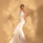 Malaika Arora Instagram - Sunday🤍🤍. Gown by : @gauravguptaofficial Styled by :@manekaharisinghani Makeup by : @simone.hairandmakeup Hair by : @hairstylist_madhav2.0 Shot by : @apoorvmauryaphotography