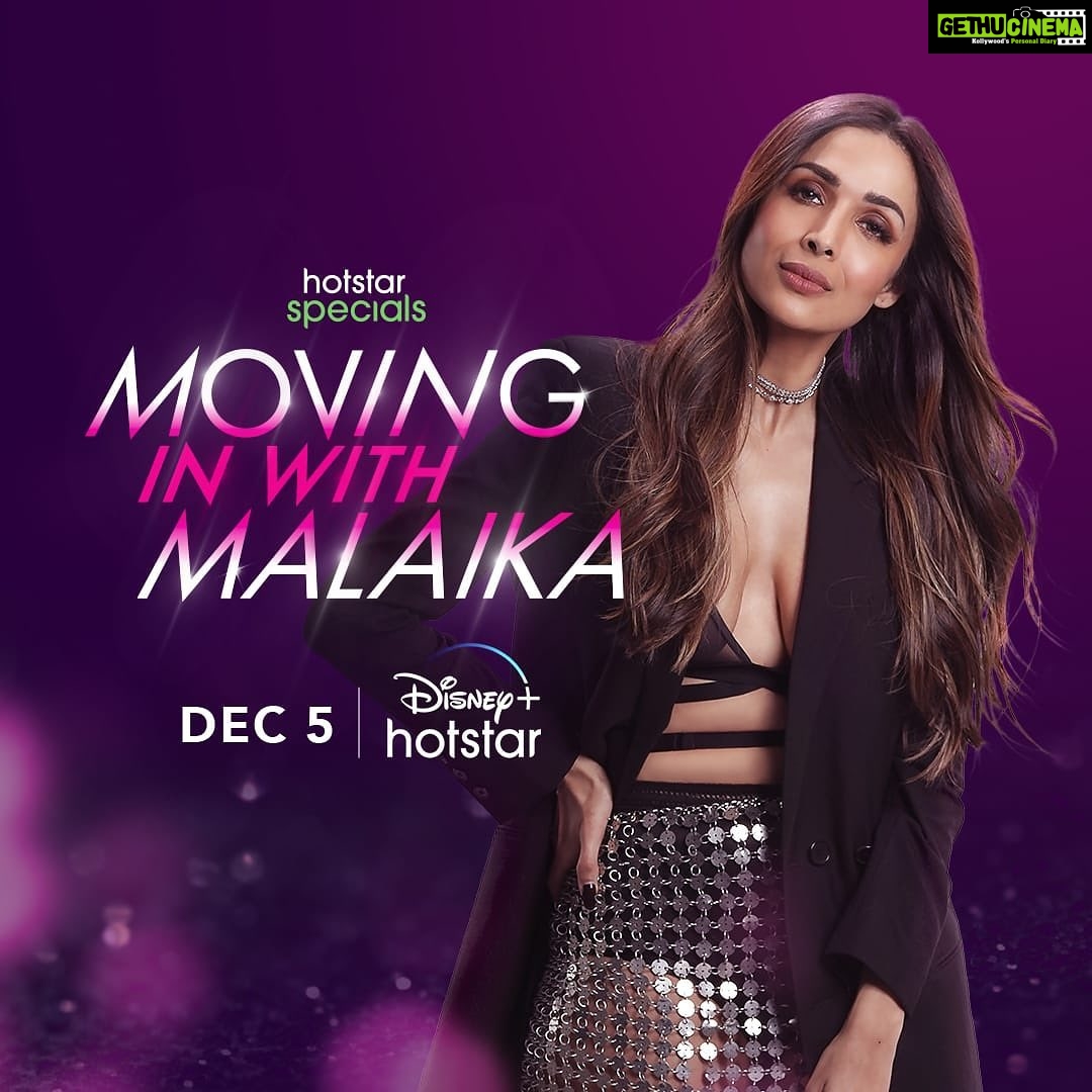 Malaika Arora Instagram - What really happens behind the scenes, away from paparazzi and inside my house? Come find out! #HotstarSpecials #MovingInWithMalaika , starts Dec 5th only on @disneyplushotstar #MIMonHotstar @banijayasia @deepak30000 @mrinalinni @shyamrathi1411 @banijaygroup @balangirish @sageinsta @khuzema_kezer