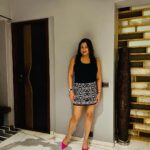 Malavika Instagram - Feelin’ fierce in black and a sprinkle of cute. 🖤✨