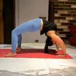 Malavika Instagram - Stretching – a beautiful dance between your body, mind, and soul. 💃 #stretchingsoul