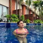 Malavika Instagram – Life is cool by the pool🌴♥️ The Westin Goa