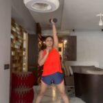 Malavika Instagram - Strength in every twist and turn 💪 Positive vibes only ♥️🙌 #fitnessjourney #fitness #workout #selfcare #selflove #gratitude #positivevibes