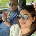 Malavika Instagram - Miles away, but nothing could keep me from celebrating Ajji’s birthday in Bangalore! 🎉🏡 Happy Birthday Ajji♥️🥰Love you✨ #SurpriseVisit #BirthdayJoy Karnataka