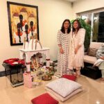 Malavika Instagram - A heartwarming day with my best friend and Bappa’s divine presence. 🌟🕉️ #blessed