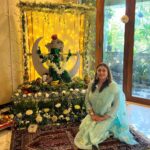 Malavika Instagram - Embracing the blessings of Lord Ganesha 🙏🪔 #ganeshchaturthi