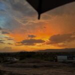 Malavika Mohanan Instagram - Madurai and its sky : A love affair 💕 (No.4 is a time-lapse taken post our shoot one evening when the sky was romancing a gorgeous incessant thunderstorm against the backdrop of the most magnificent rocks♥️) #ThangalaanDays