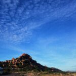 Malavika Mohanan Instagram - Madurai and its sky : A love affair 💕 (No.4 is a time-lapse taken post our shoot one evening when the sky was romancing a gorgeous incessant thunderstorm against the backdrop of the most magnificent rocks♥️) #ThangalaanDays