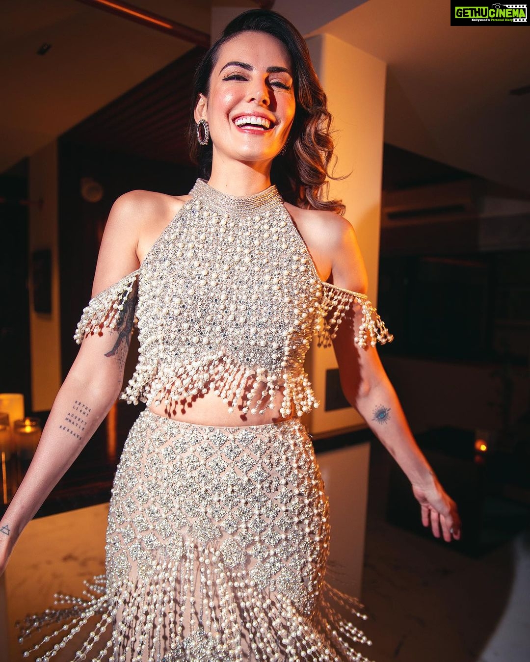 Mandana Karimi Instagram - Old Hollywood with a side of extra glam 🩶 Styled in.. Outfit: @cheriedofficial Jewellery: @sangeetaboochra Bag : @judithleiberindia Stylist: @shereenlovebug Assisted by: @snehhasuresh @riaasthana HMU: @kinnari_vora . . . . . . . . #styleinspiration #photography #styleoftheday #love #beauty #photo #fashionstyle #travel #instafashion #instadaily