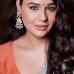 Mandy Takhar Instagram - #zindagizindabaad releasing 27th October ✨ @its_ninja @sagastudiosofficial @prem.singh.sidhu #ninja #mandytakhar #sagastudios #punjabi #premsinghsidhu #punjabicinema Makeup and Hair by @shiwanidawar_artistry Outfit by @scarlet_by_shrutijamaal Photography @deepikasdeepclicks Jewellery by @rubayatofficial