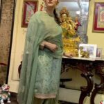 Manisha Koirala Instagram – Love my traditional outfits…